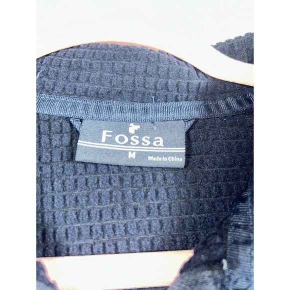 Fossa Apparel Laguna #2172 Long Sleeve 1/4 ZIP PULLOVER Golf Running Women Med - Picture 5 of 7